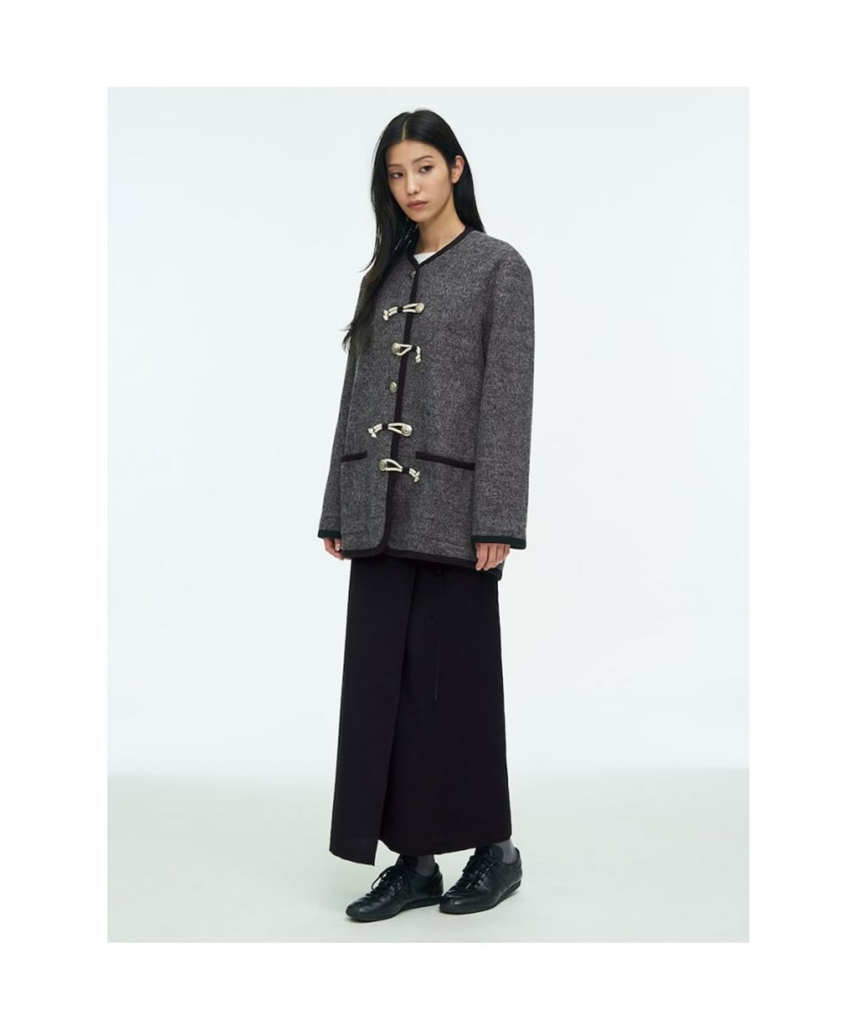 앙개(ANGGAE) Gardener Jacket  Grey