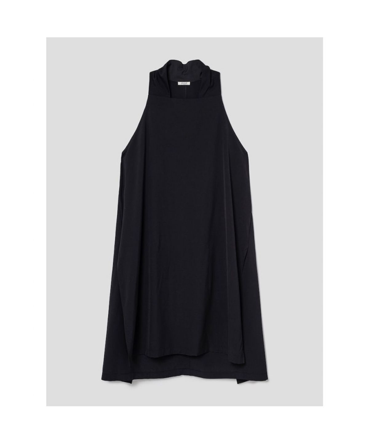 앙개(ANGGAE) Apron Wrap Dress  Black