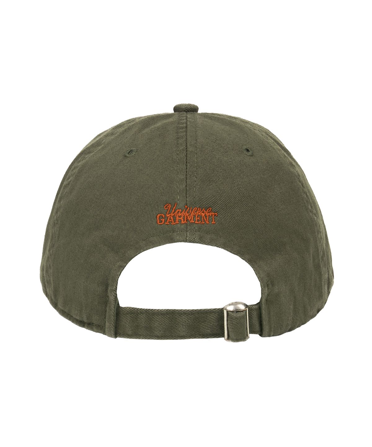 유니버스 가먼트(UNIVERSE GARMENT) 유니버스 싸인 워싱 캡_OLIVE