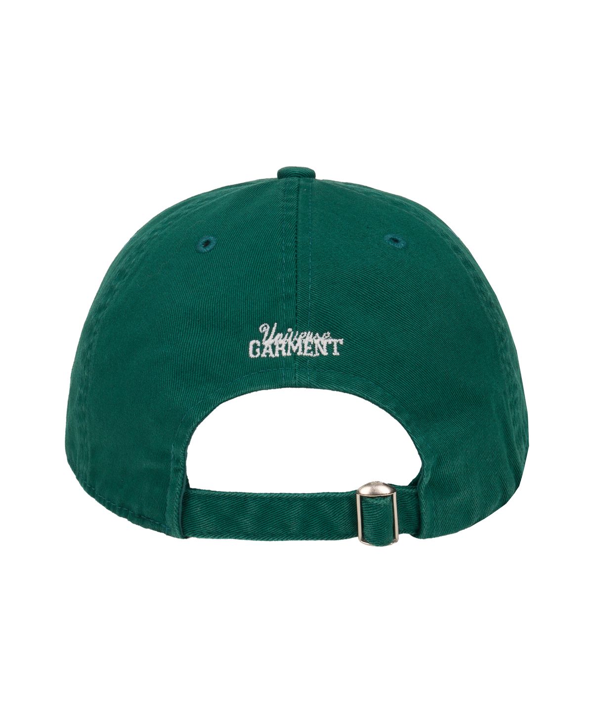 유니버스 가먼트(UNIVERSE GARMENT) 유니버스 러버 패치 워싱 캡_GREEN