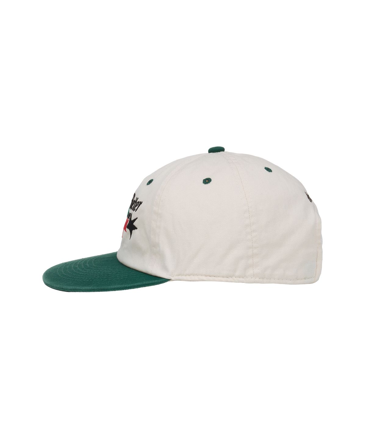 유니버스 가먼트(UNIVERSE GARMENT) 멀티 스타 투톤 워싱 캡_GREEN