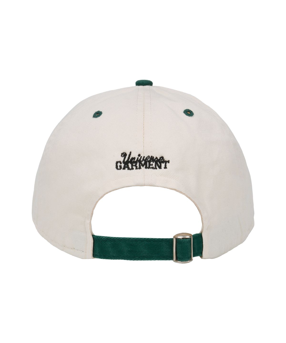유니버스 가먼트(UNIVERSE GARMENT) 멀티 스타 투톤 워싱 캡_GREEN