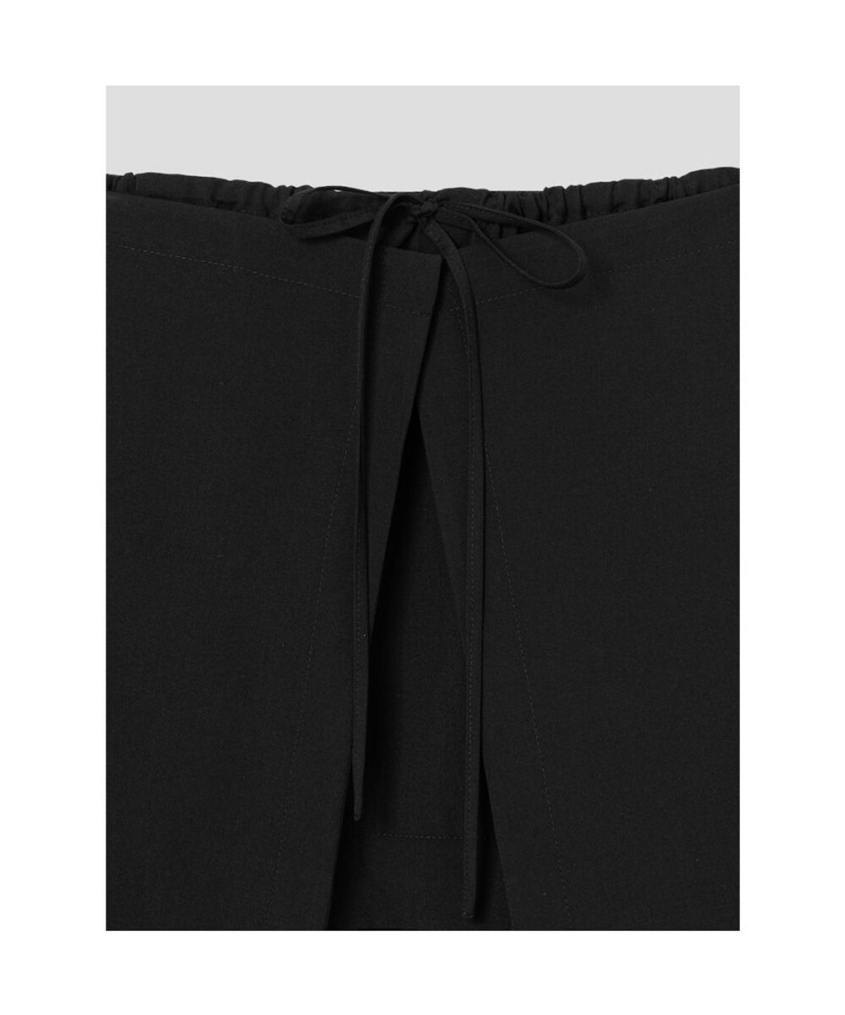 앙개(ANGGAE) Square Skirt  Black
