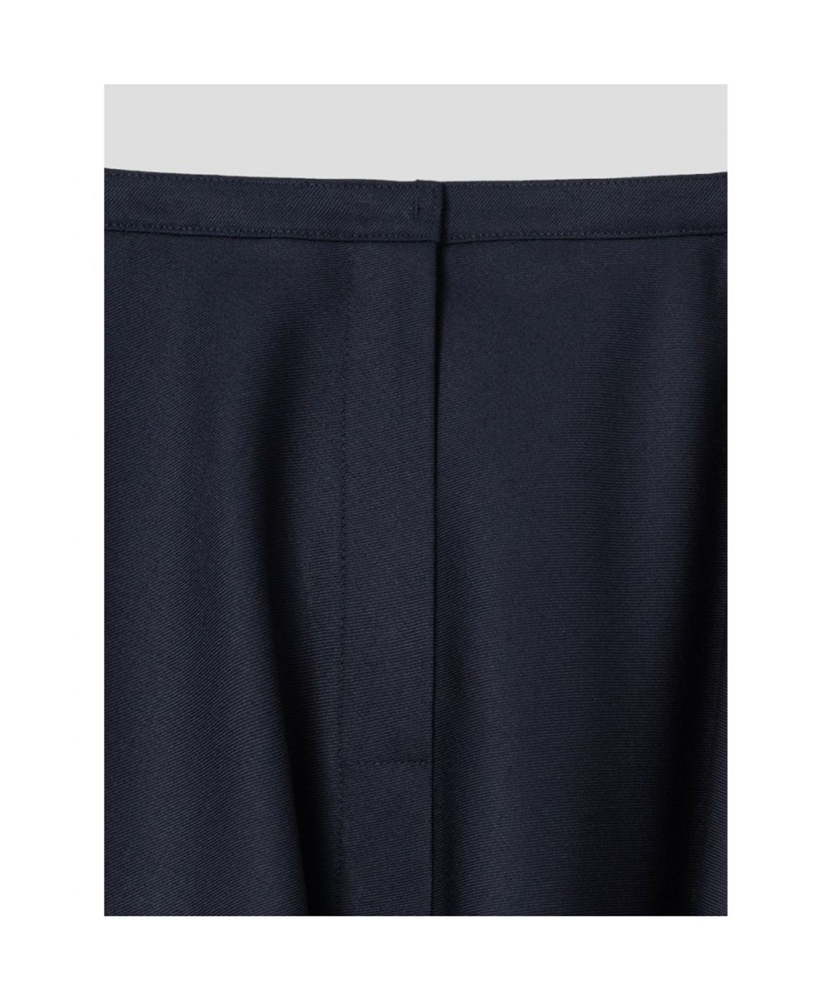 앙개(ANGGAE) Multi Panel Skirt  Navy