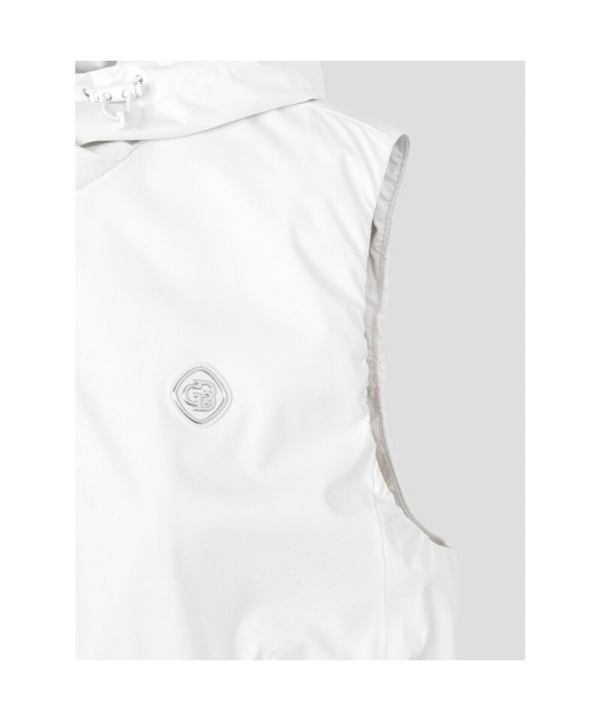 빈폴골프(BEANPOLE GOLF) [B_under] 여성 발수 후드 메쉬안감 베스트  화이트