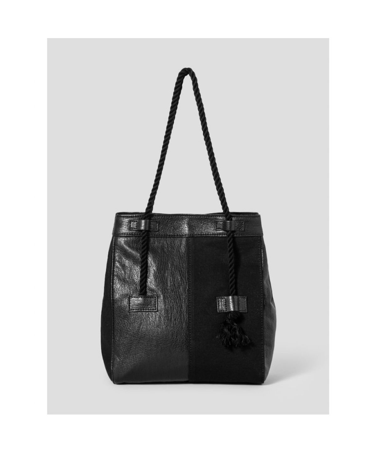 앙개(ANGGAE) Rope Mini Bag  Black