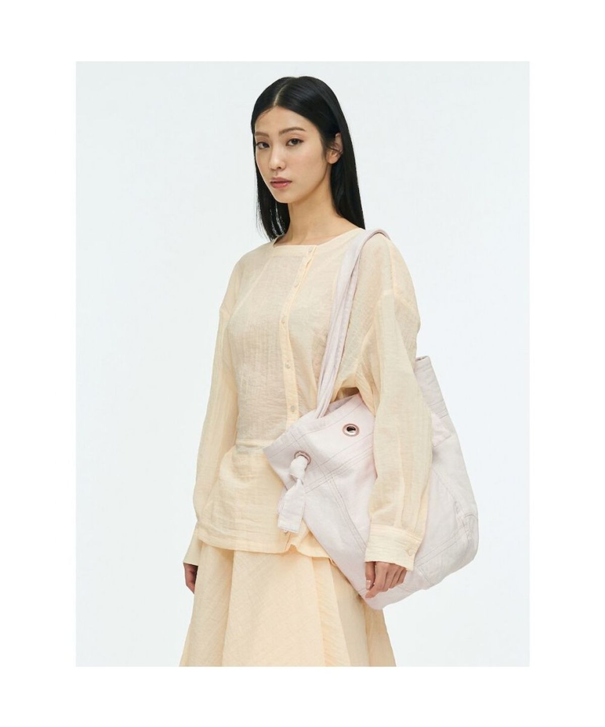 앙개(ANGGAE) Puzzle Bag  Ivory
