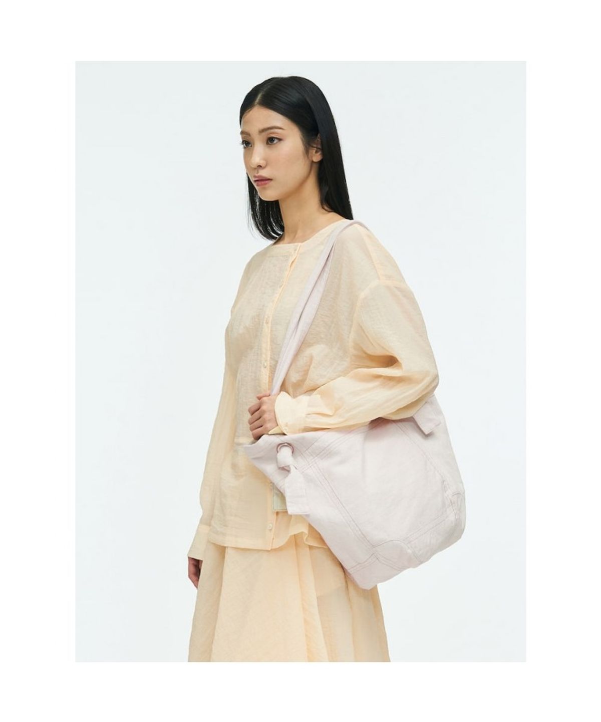 앙개(ANGGAE) Puzzle Bag  Ivory
