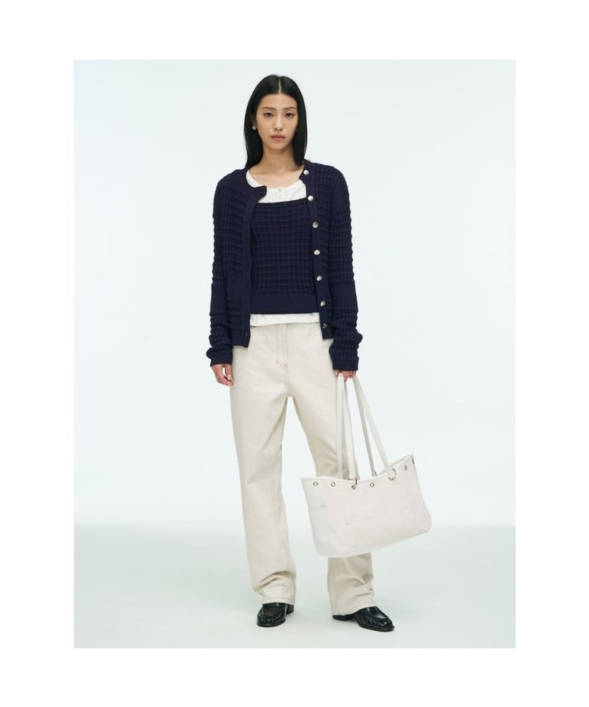 앙개(ANGGAE) Gardener Bag  White