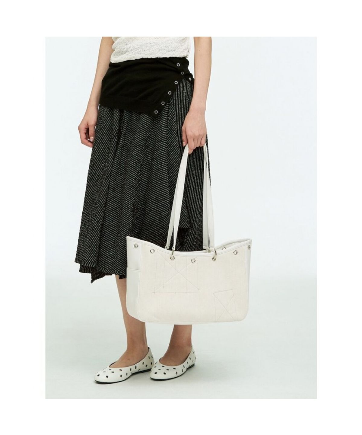 앙개(ANGGAE) Gardener Bag  White