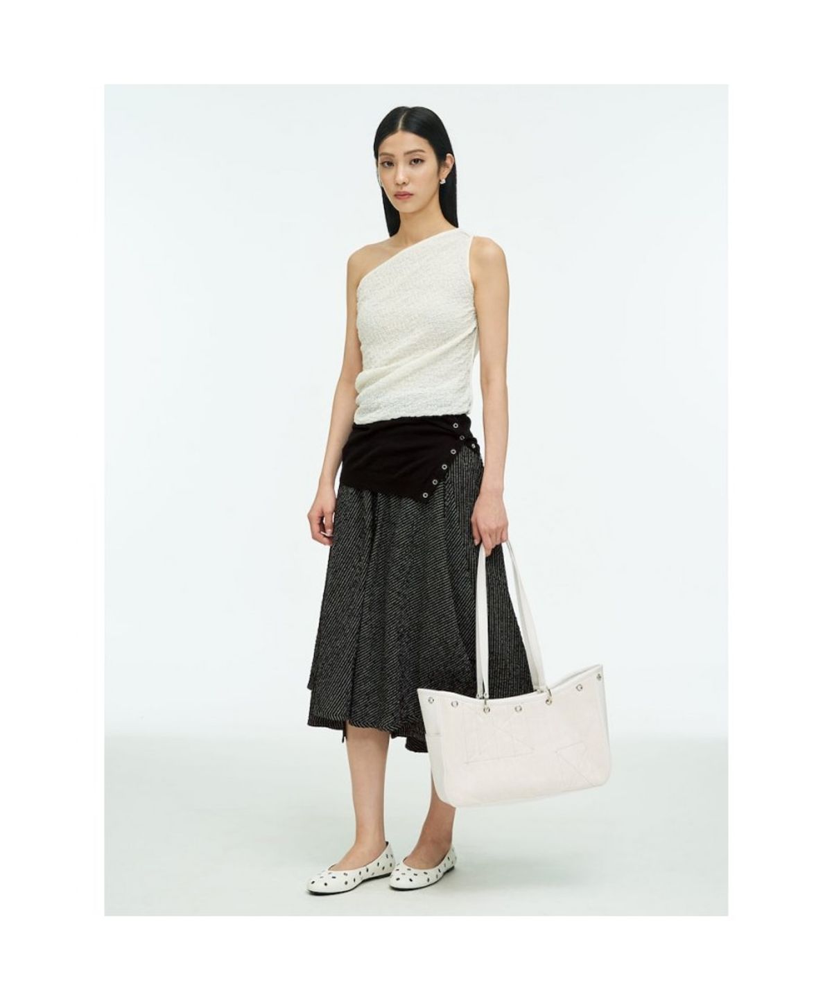 앙개(ANGGAE) Gardener Bag  White