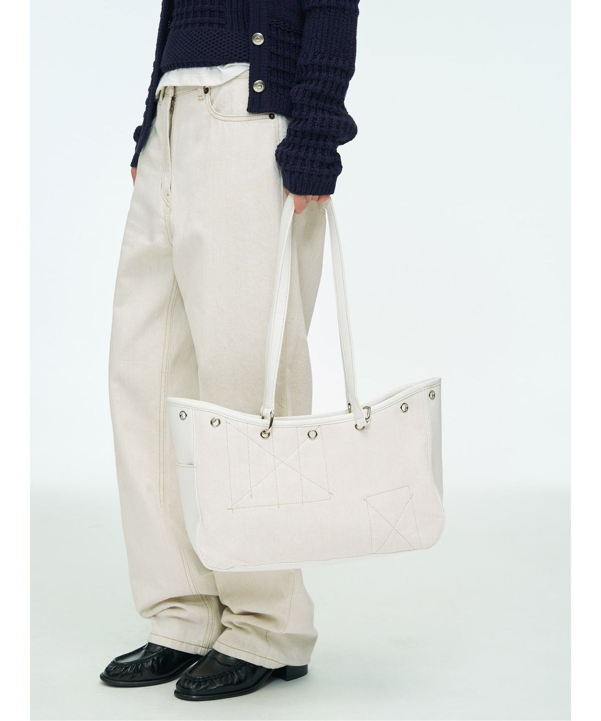 앙개(ANGGAE) Gardener Bag  White