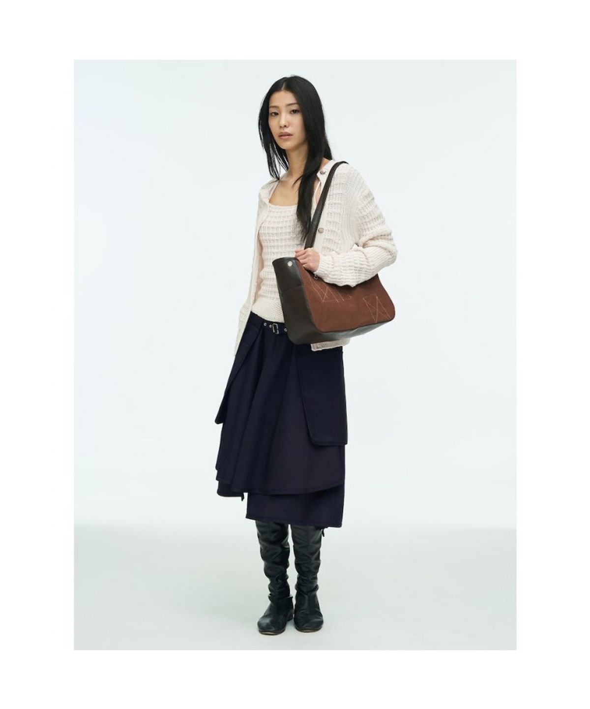 앙개(ANGGAE) Gardener Bag  Brown
