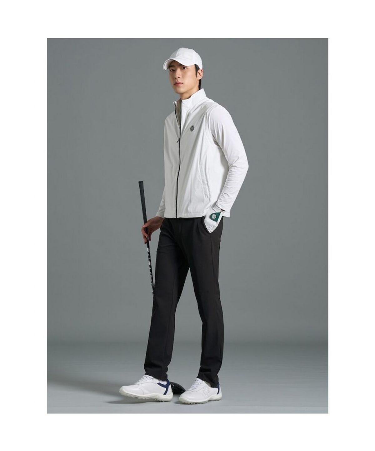 빈폴골프(BEANPOLE GOLF) [B_under] 남성 하이브리드 스윙 베스트  화이트
