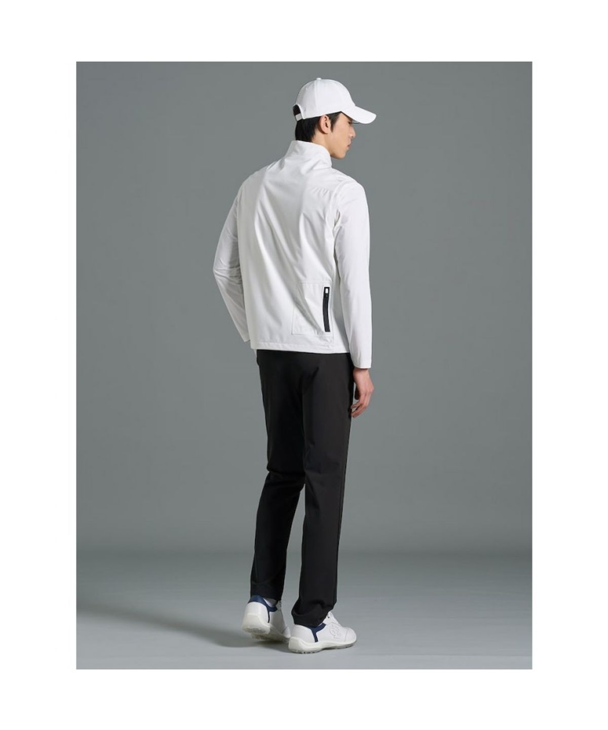 빈폴골프(BEANPOLE GOLF) [B_under] 남성 하이브리드 스윙 베스트  화이트