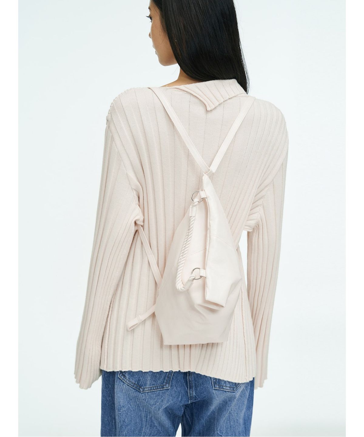 앙개(ANGGAE) Mini Boxer Bag  Ivory