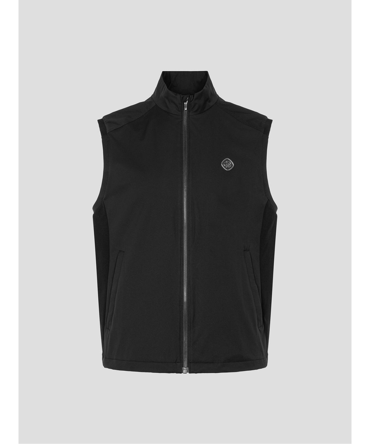 빈폴골프(BEANPOLE GOLF) [B_under] 남성 하이브리드 스윙 베스트  블랙