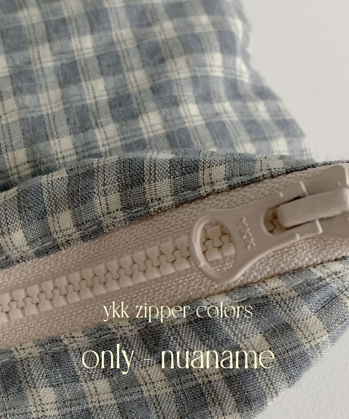 누아네임(NUANAME) 파우치 체크토스트