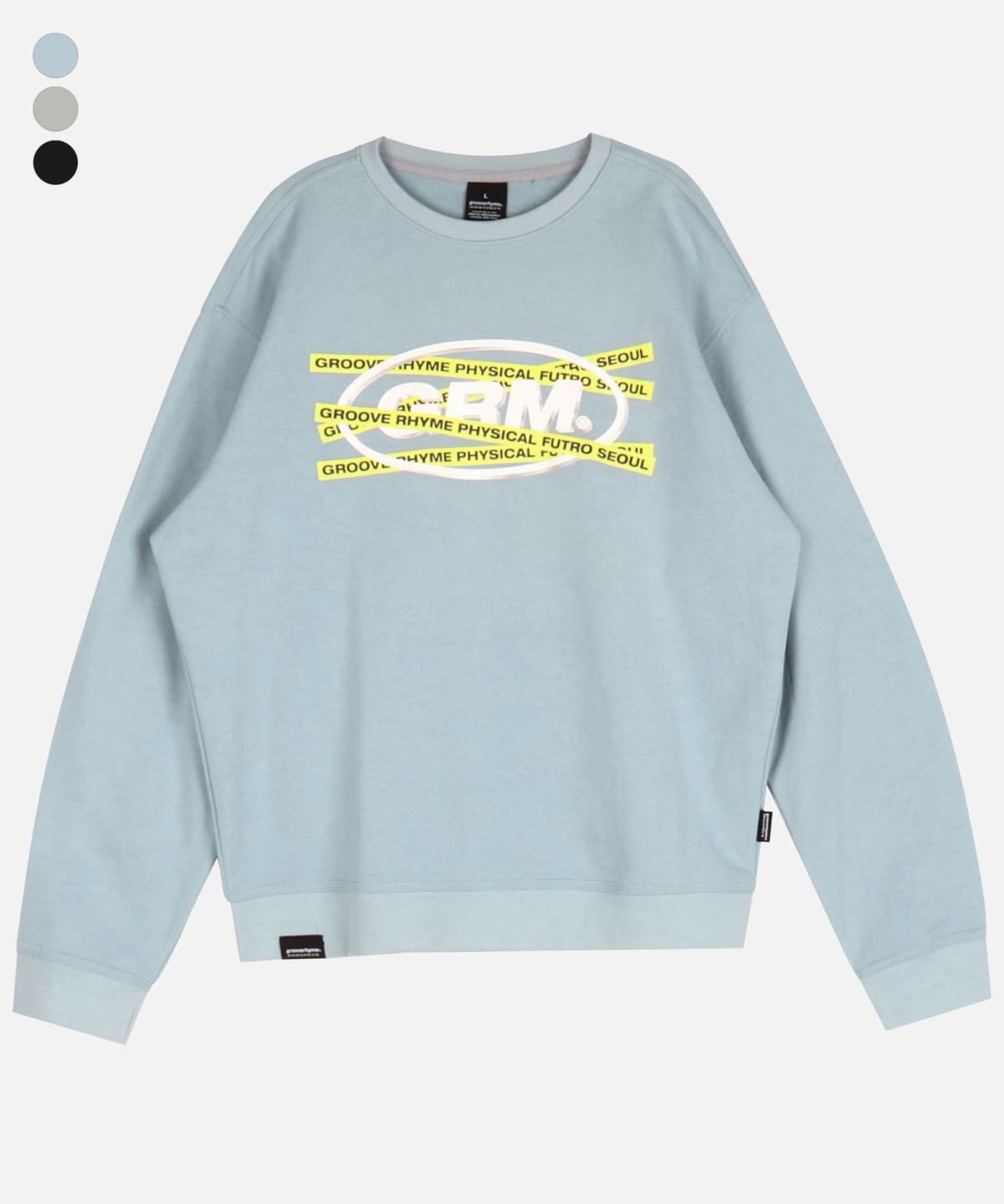 그루브라임(GROOVE RHYME) GRM CROSSBAR SWEAT SHIRTS (FROSCTM705M)