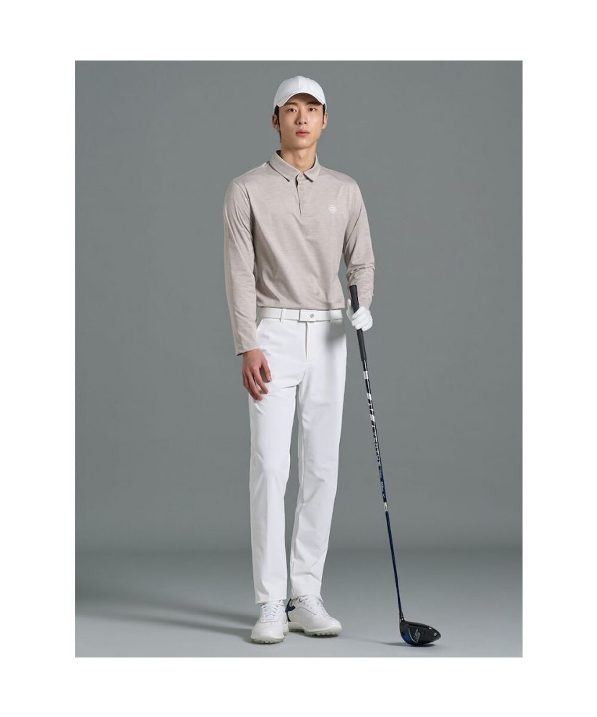 빈폴골프(BEANPOLE GOLF) [B_under] 남성 카르비코 칼라티셔츠  베이지