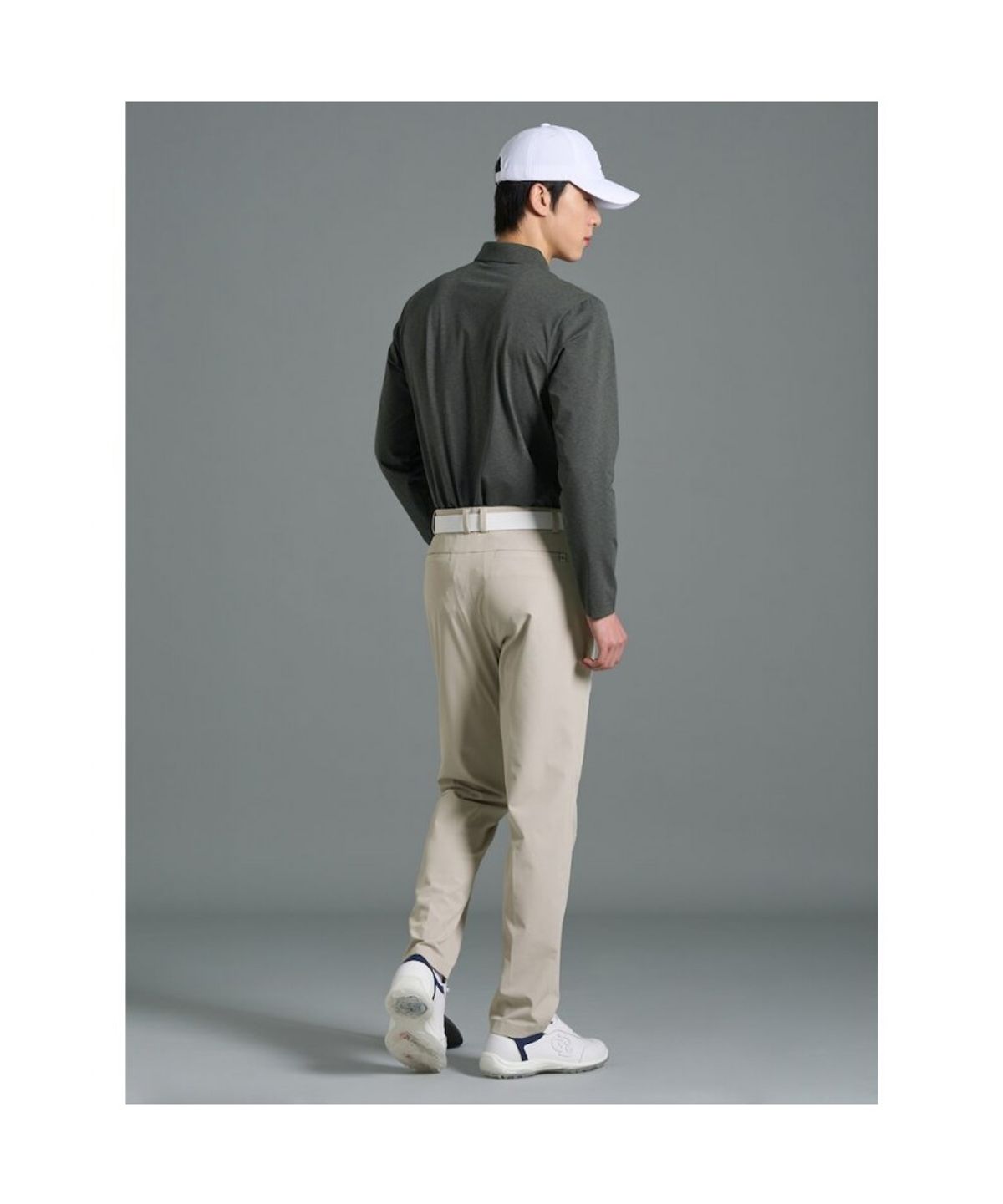 빈폴골프(BEANPOLE GOLF) [B_under] 남성 카르비코 칼라티셔츠  카키