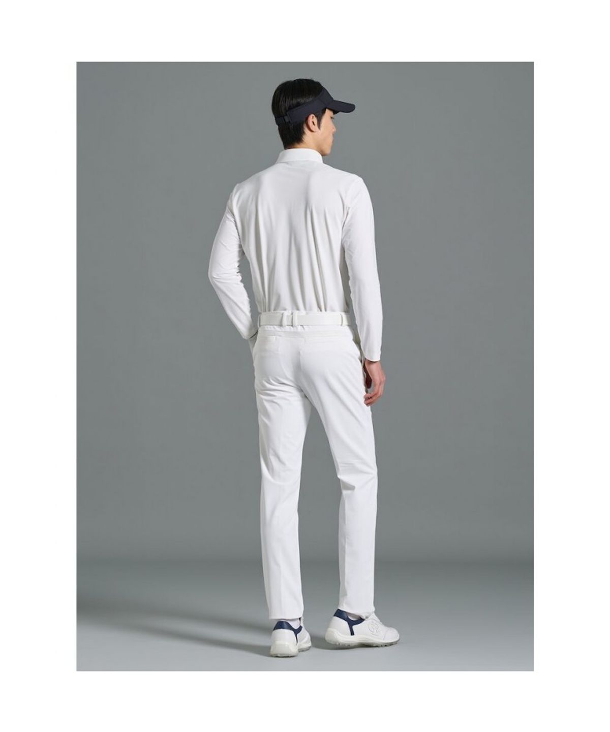 빈폴골프(BEANPOLE GOLF) [B_under] 남성 퍼포먼스 슬림 팬츠  화이트