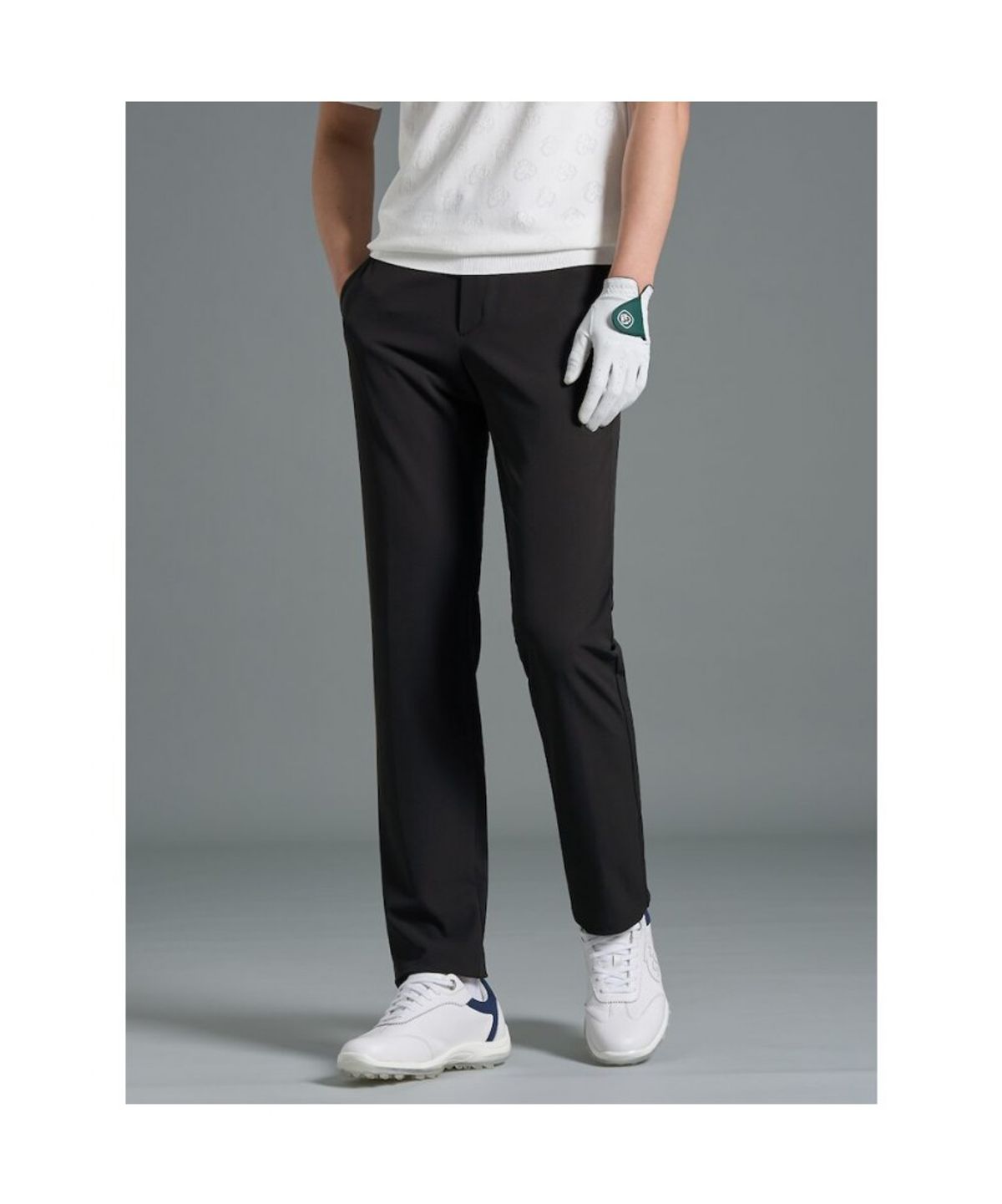 빈폴골프(BEANPOLE GOLF) [B_under] 남성 퍼포먼스 슬림 팬츠  블랙