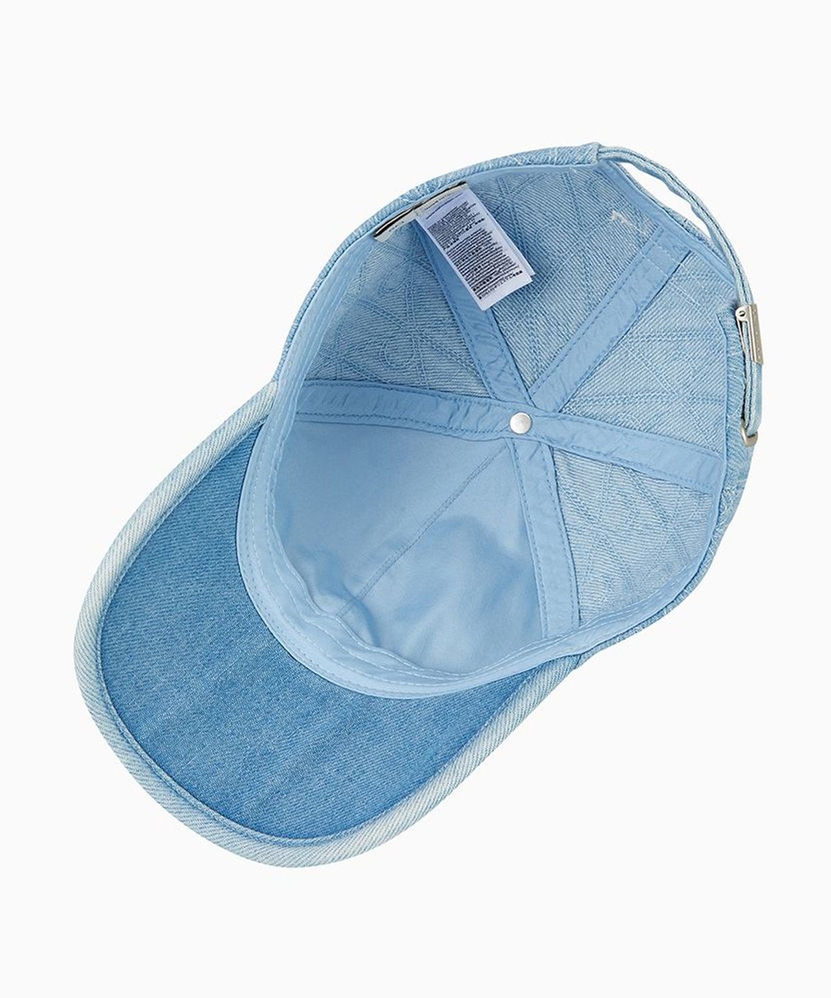 캘빈클라인 진(CALVIN KLEIN JEANS) 남녀공용 CK 타이틀케이스 로고 엠블럼 데님 볼캡 4D5030G VHJ
