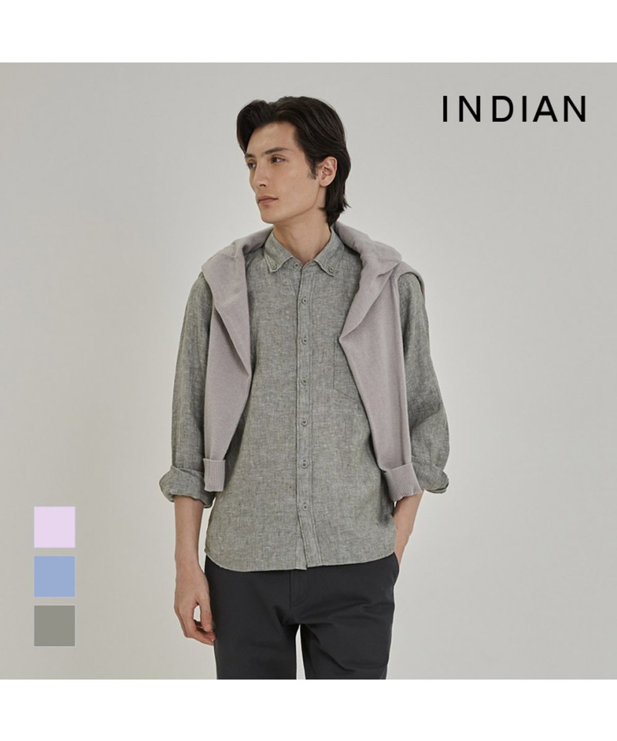인디안(INDIAN) 린넨100_MIVNL6S2176