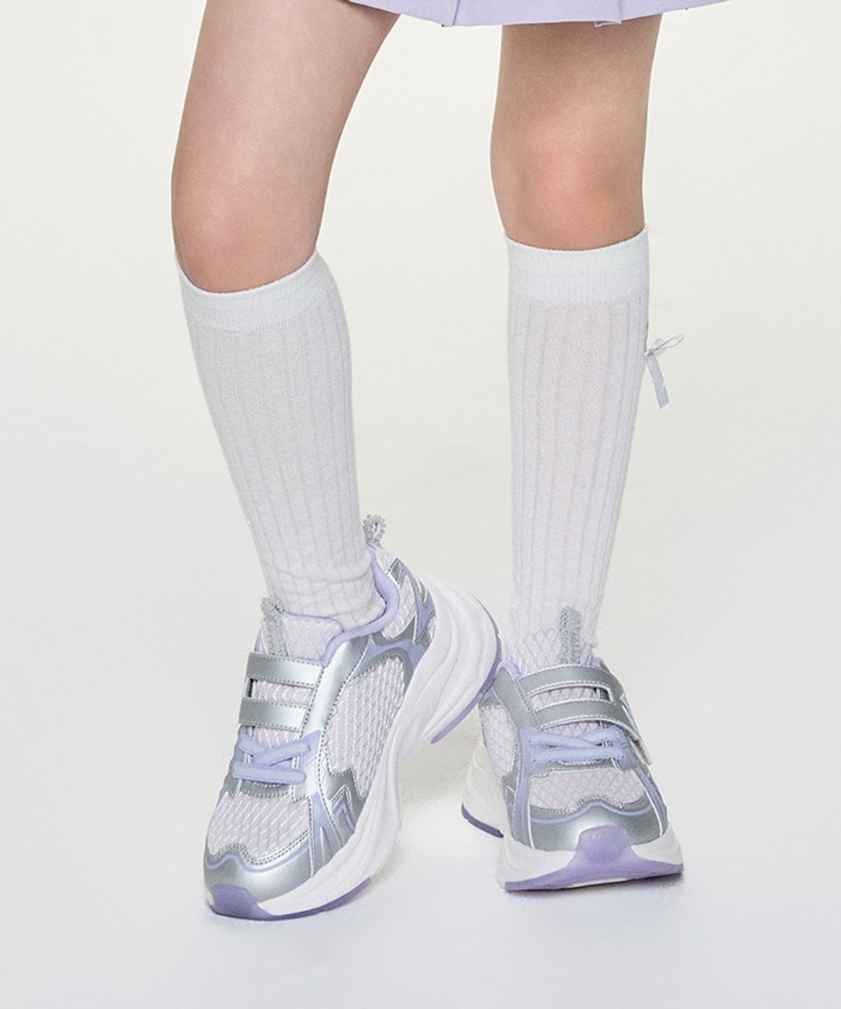 엠엘비 키즈(MLB KIDS) 커브 러너 걸즈 주니어 NY (L.Lavender)