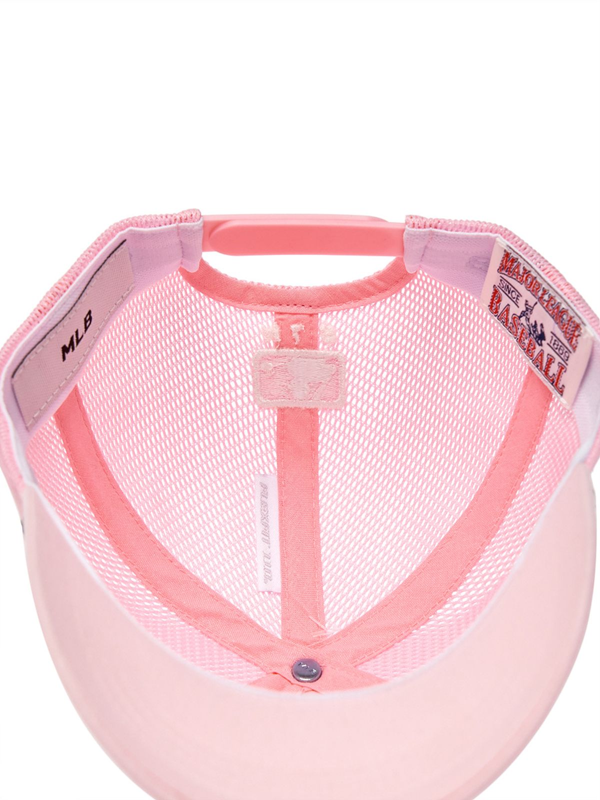 엠엘비 키즈(MLB KIDS) 여아 엔젤스 비즈 체인 메쉬캡 LAA (L.Pink)