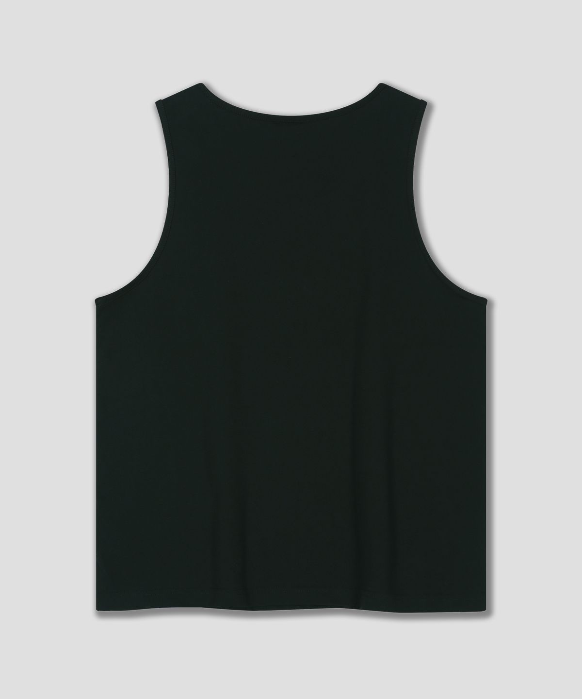 돌핀웨이브어패럴(DOLPHIN WAVE APPAREL) 돌핀 루즈 스쿱넥 슬리브리스 탑 블랙