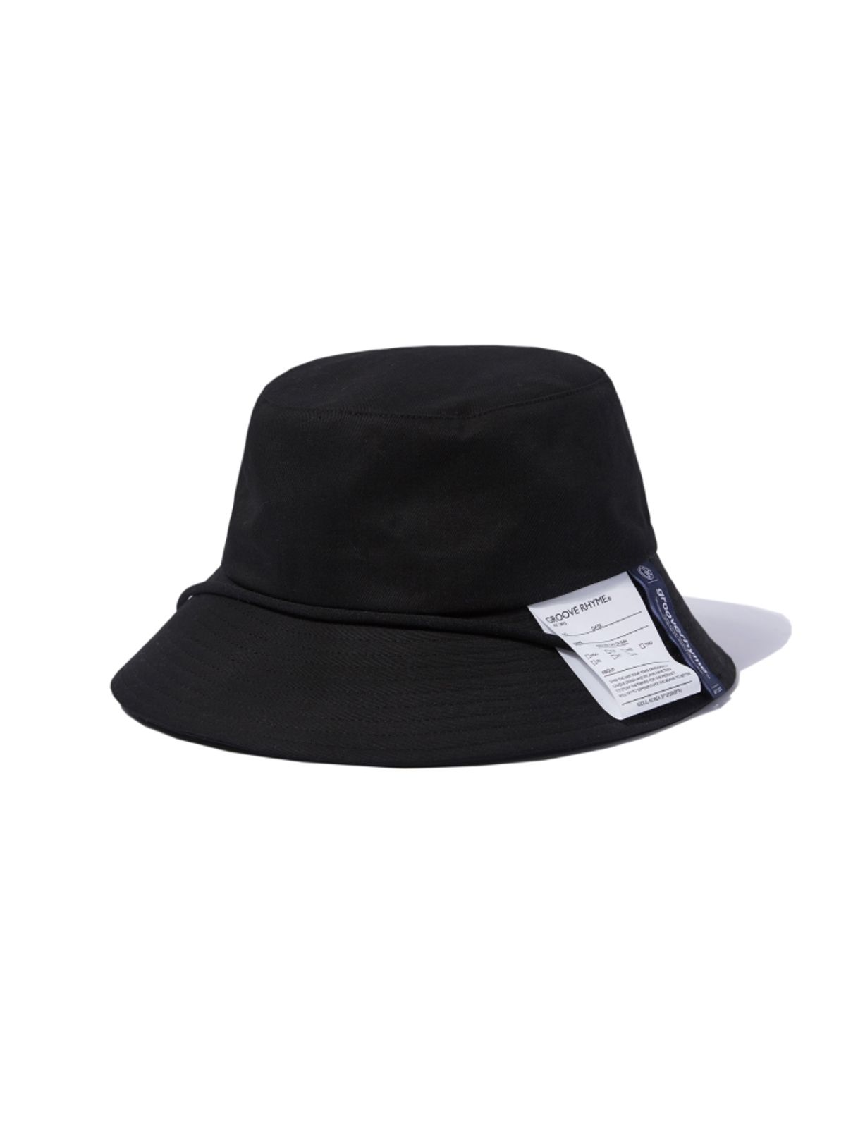 그루브라임(GROOVE RHYME) 유니)BASIC LOGO  BUCKET HAT (GCA020G13)