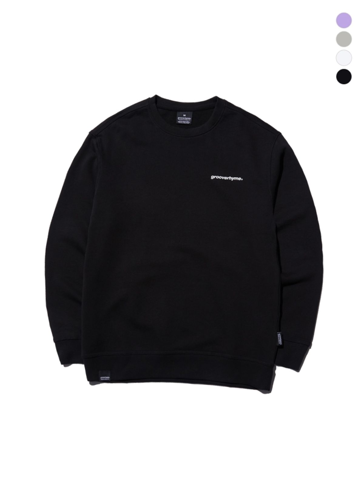 그루브라임(GROOVE RHYME) BASIC LOGO SWEAT SHIRTS (FROSCTM701P)