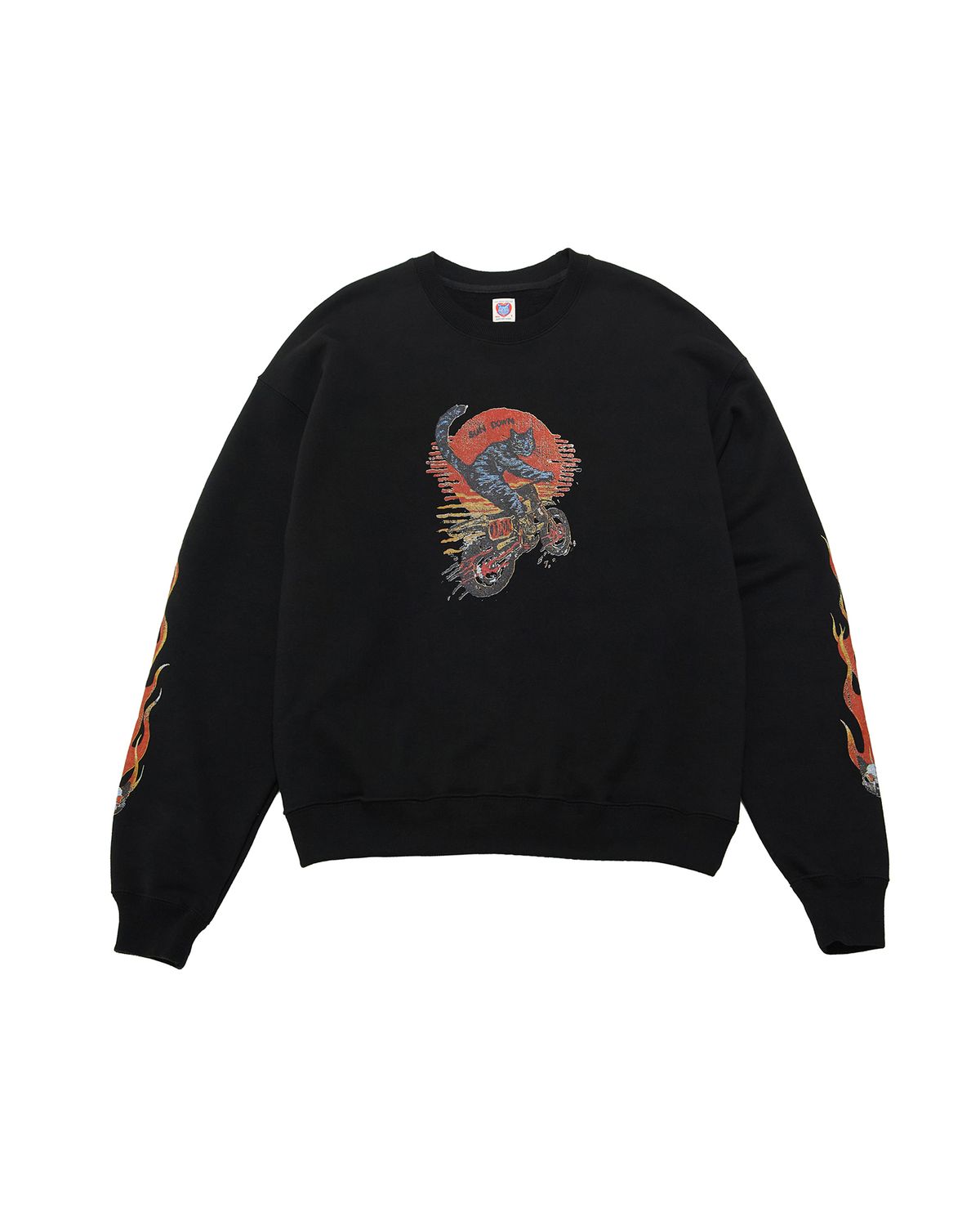 모드나인(MODNINE) Sun Down 01 Red - Sweat Shirt