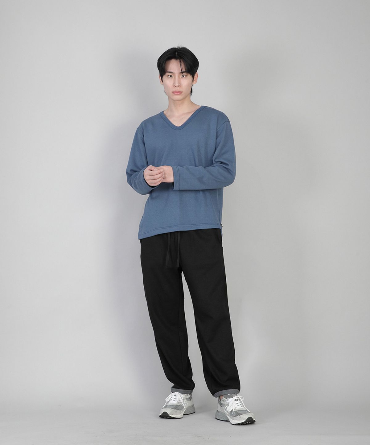 세인트크루(SAINTCREW) 햄오링 스웨트팬츠 HOS-379 블랙그레이