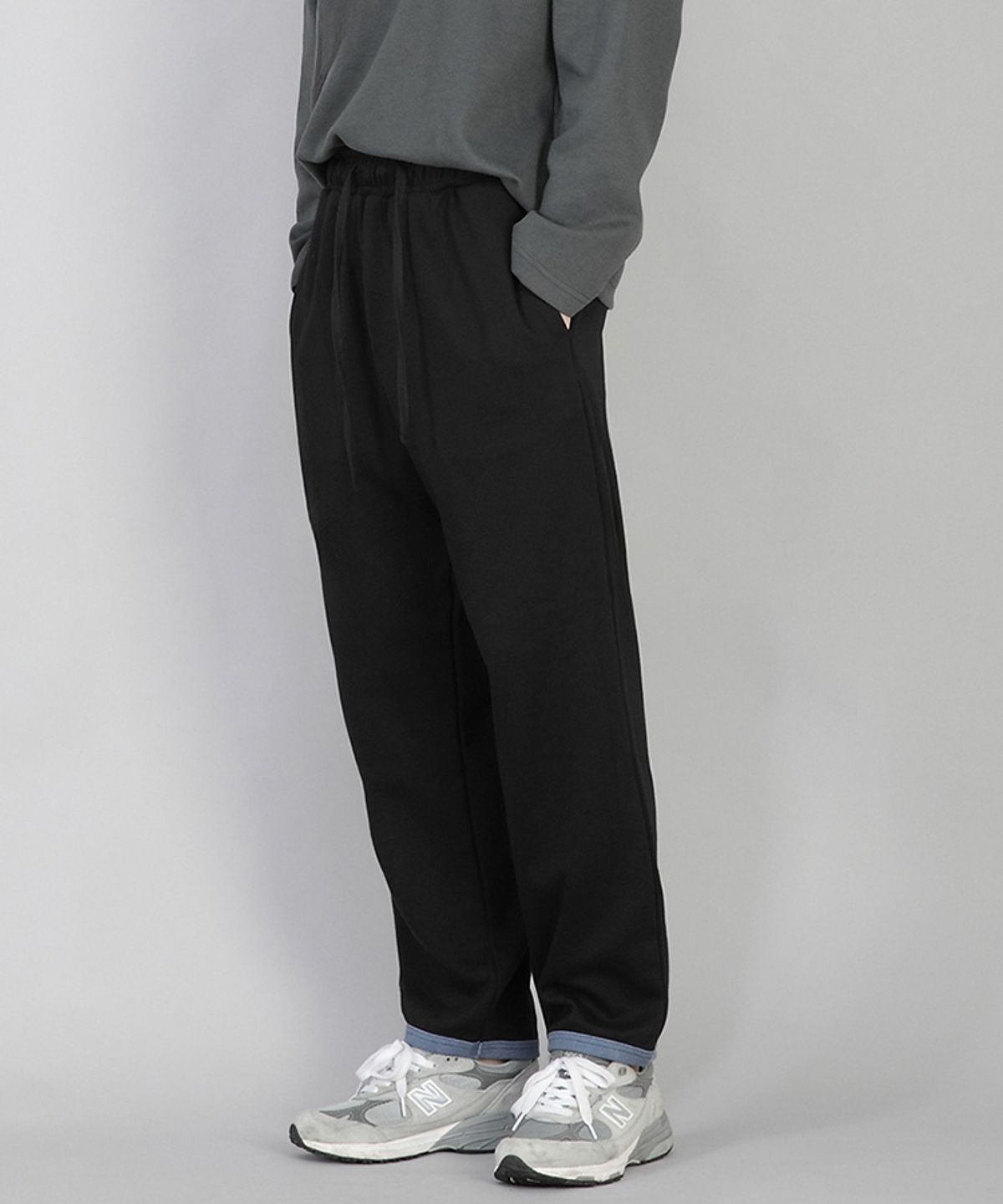 세인트크루(SAINTCREW) 햄오링 스웨트팬츠 HOS-379 블랙블루