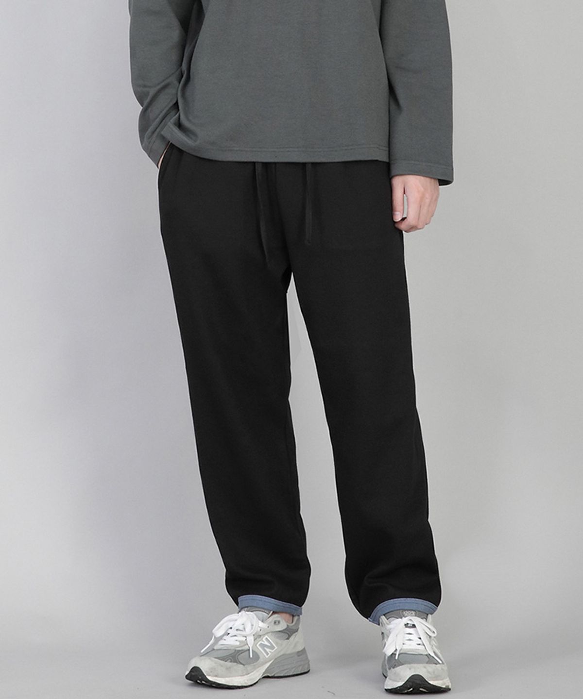 세인트크루(SAINTCREW) 햄오링 스웨트팬츠 HOS-379 블랙블루