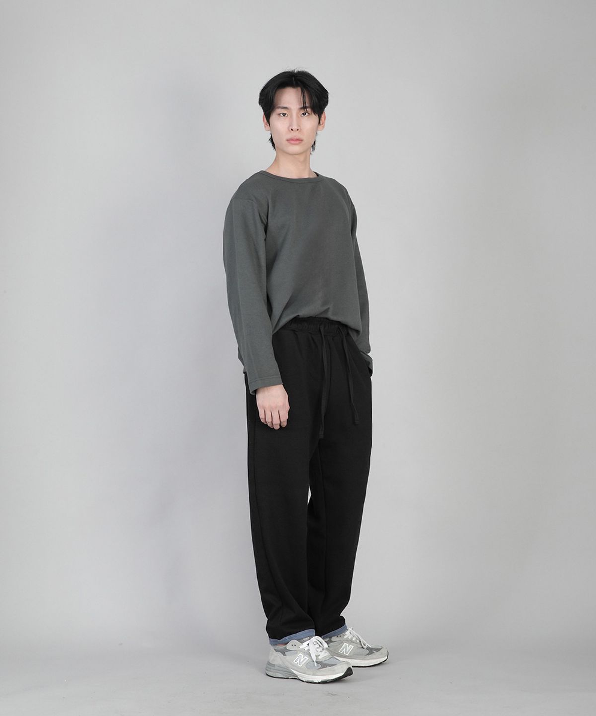 세인트크루(SAINTCREW) 햄오링 스웨트팬츠 HOS-379 블랙블루
