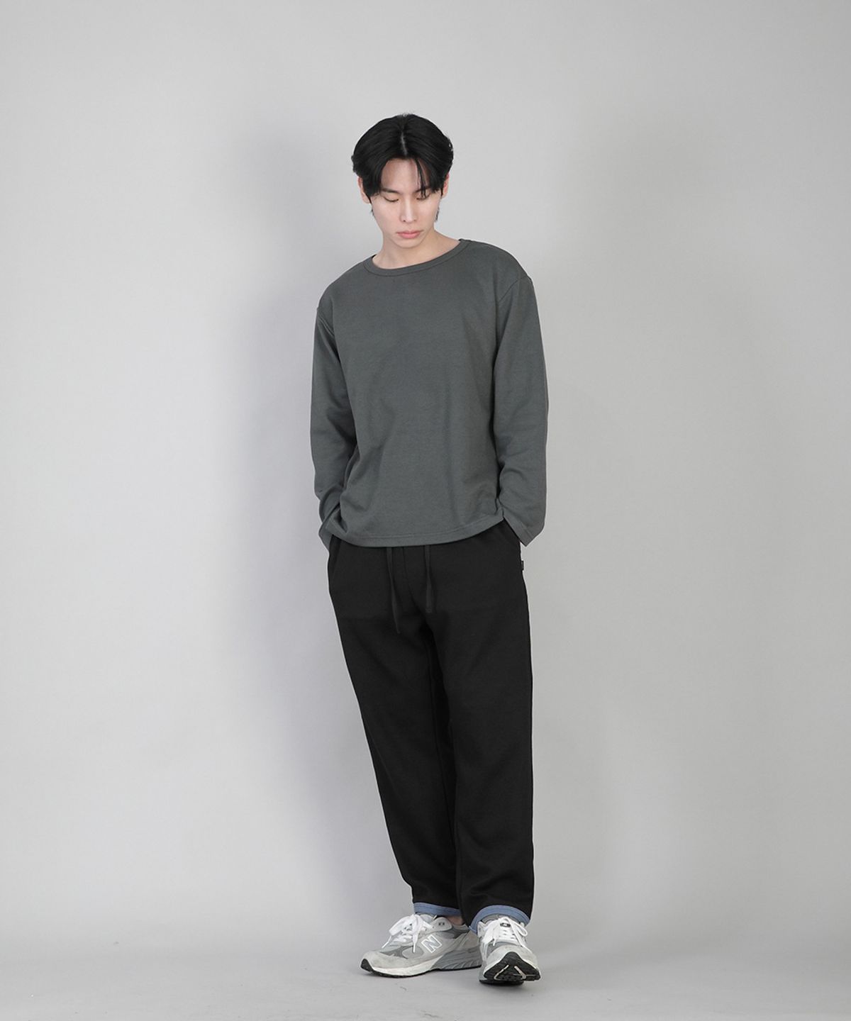 세인트크루(SAINTCREW) 햄오링 스웨트팬츠 HOS-379 블랙블루
