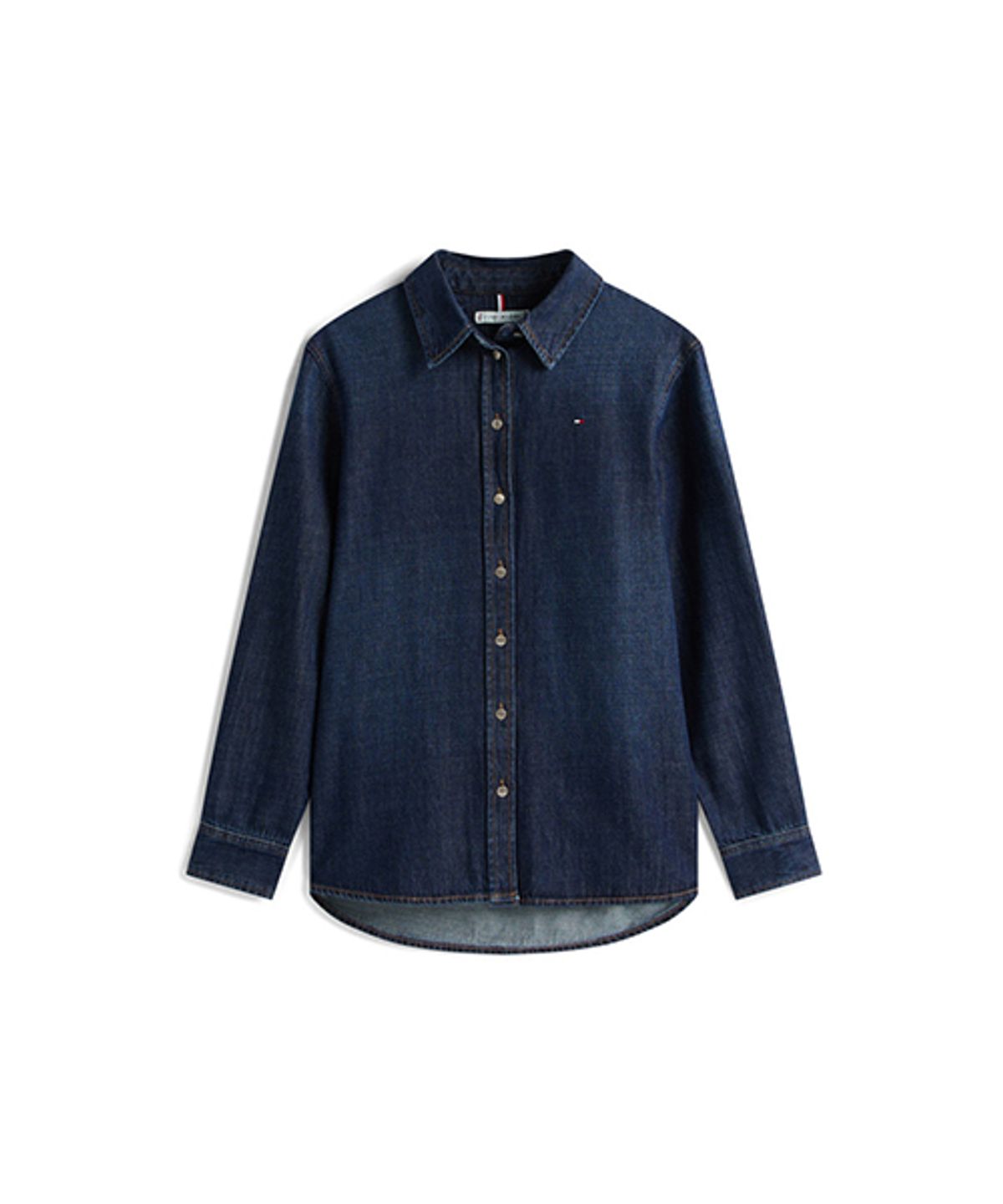 타미힐피거(TOMMY HILFIGER) 레귤러 데님 셔츠 (T22G0WSH001WT11BK)