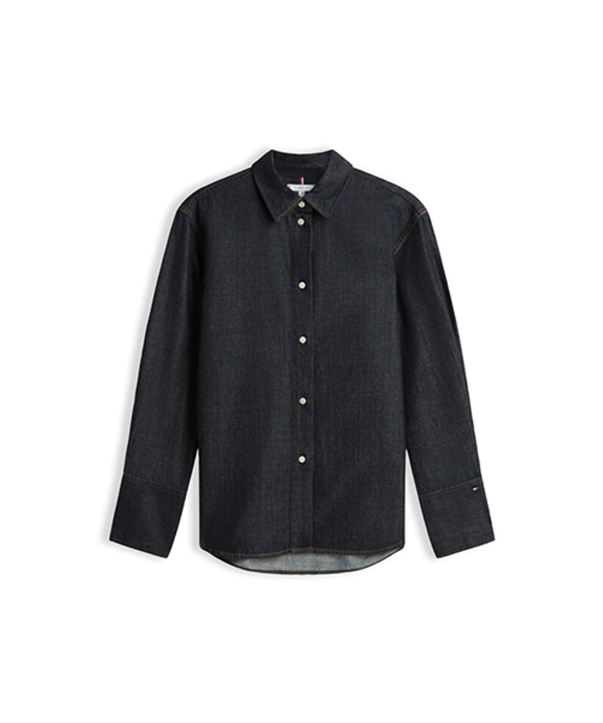 타미힐피거(TOMMY HILFIGER) 릴랙스 데님 셔츠 (T22G0WSH030WT11AP)