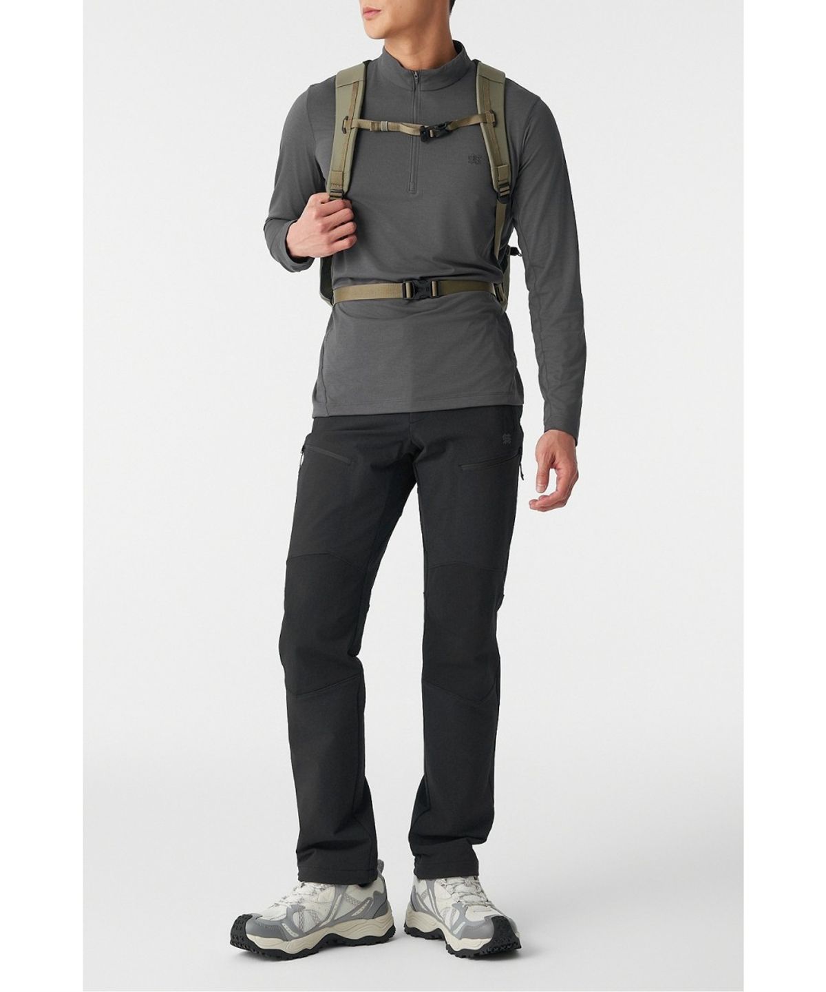 코오롱스포츠(KOLON SPORT) HERO 남성 클라이밍 팬츠 JWPNX26071BLK
