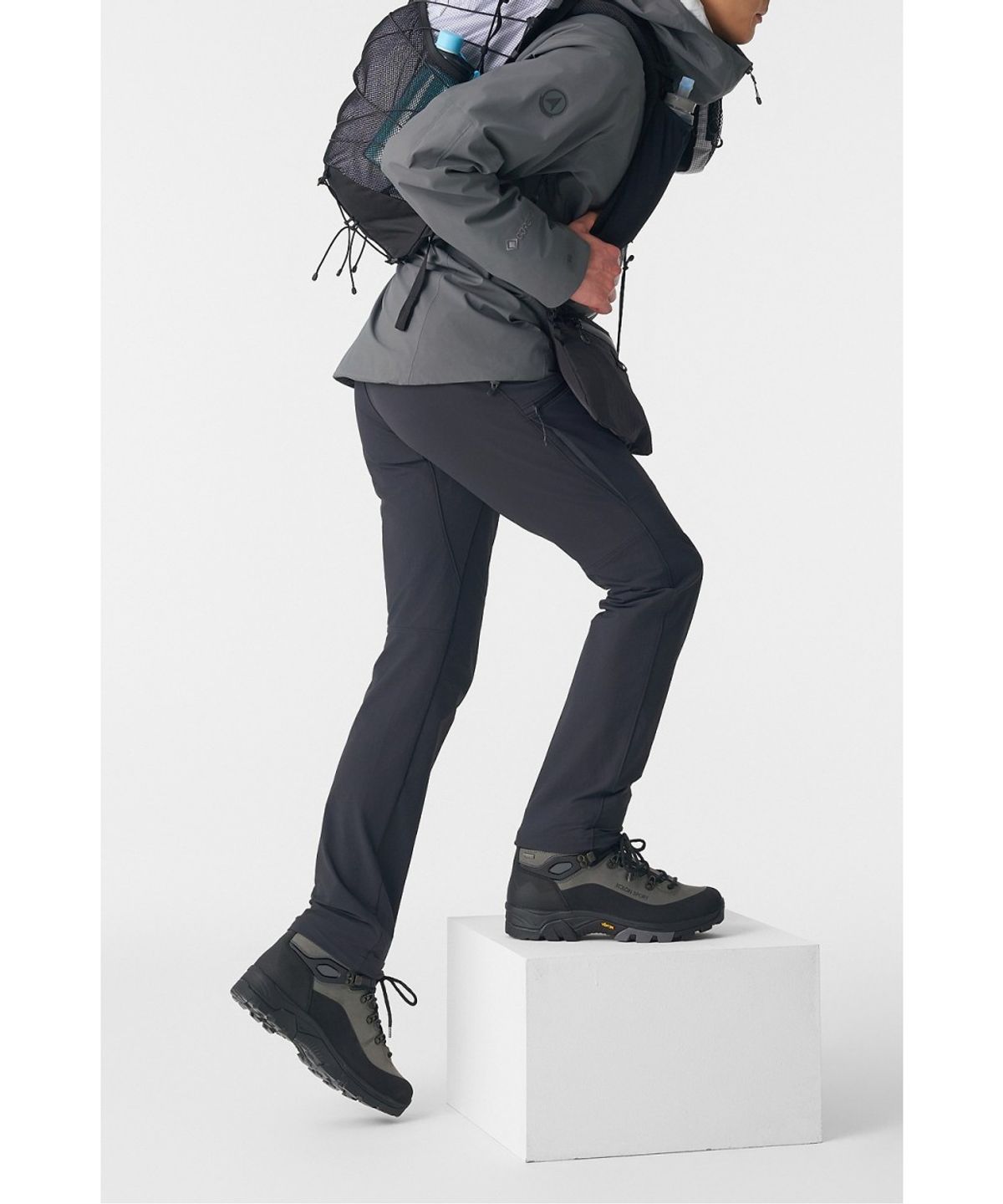 코오롱스포츠(KOLON SPORT) HERO 남성 스톰플리스 프로 LIGHT 소프트쉘 팬츠 JWPNX26061CHA