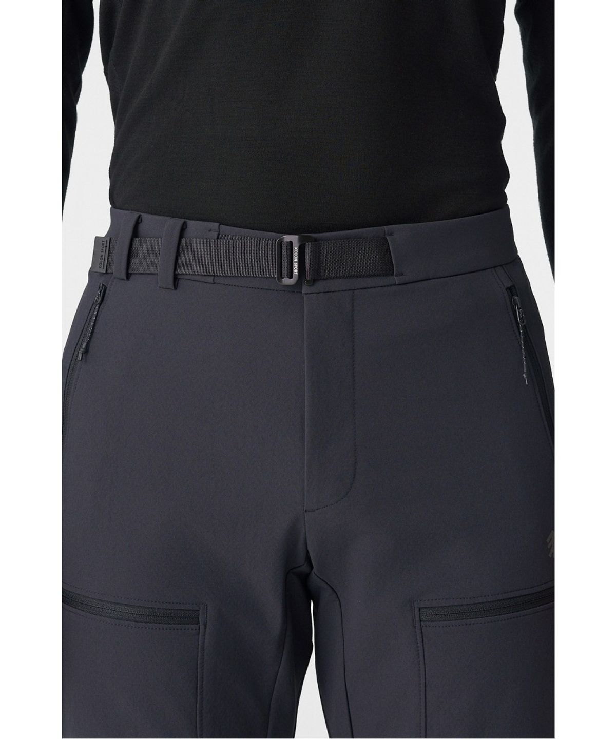 코오롱스포츠(KOLON SPORT) HERO 남성 스톰플리스 프로 LIGHT 소프트쉘 팬츠 JWPNX26061CHA