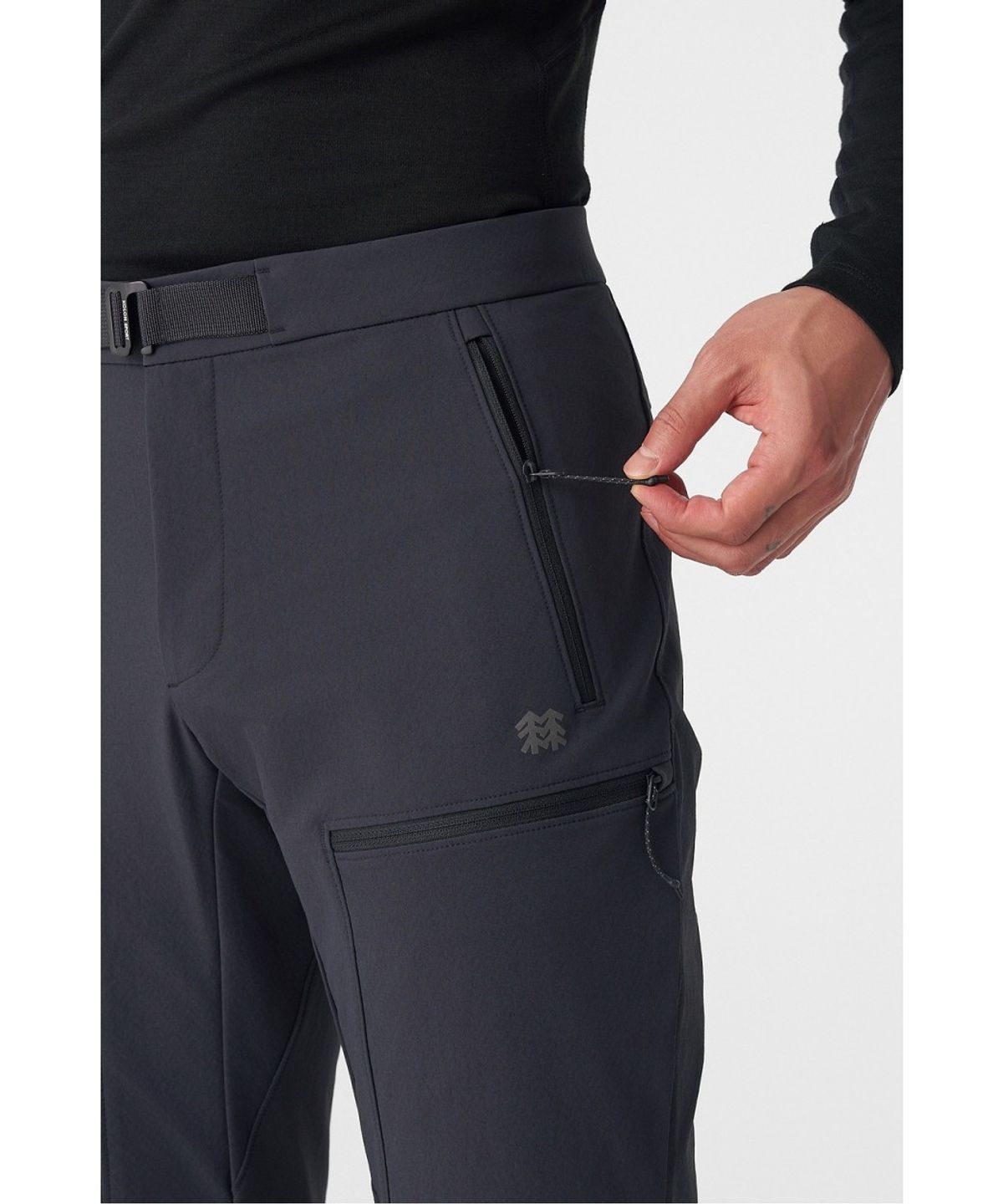 코오롱스포츠(KOLON SPORT) HERO 남성 스톰플리스 프로 LIGHT 소프트쉘 팬츠 JWPNX26061CHA