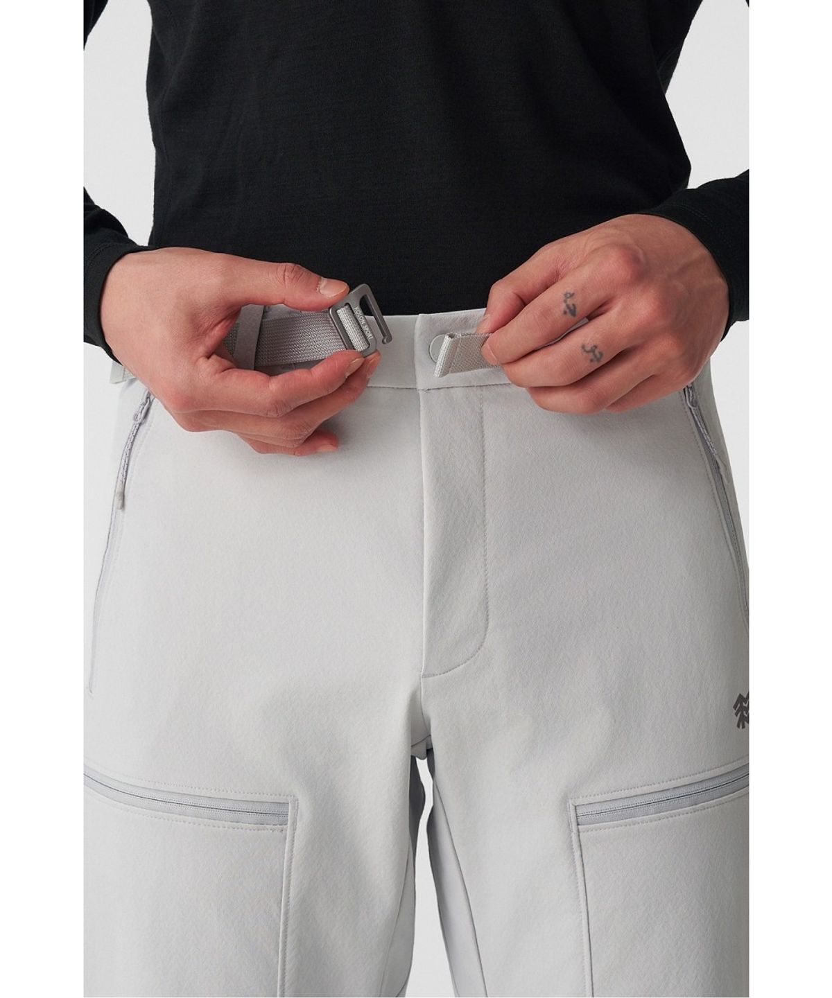 코오롱스포츠(KOLON SPORT) HERO 남성 스톰플리스 프로 LIGHT 소프트쉘 팬츠 JWPNX26061LGY