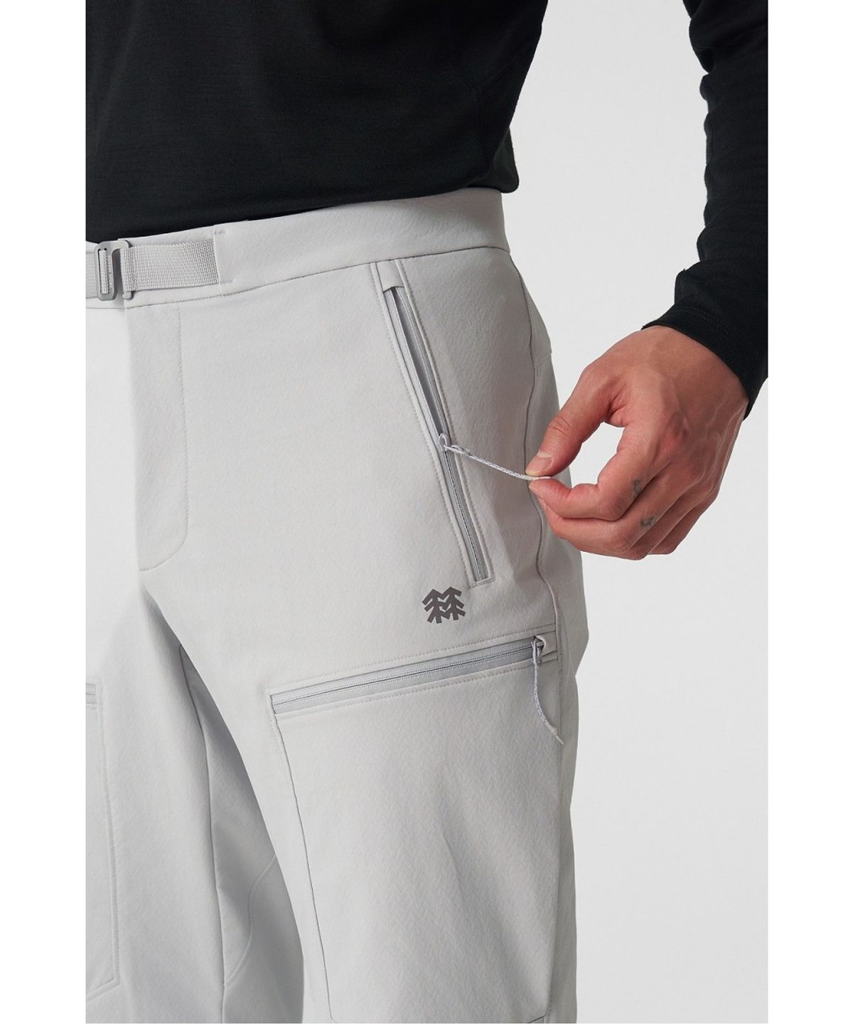 코오롱스포츠(KOLON SPORT) HERO 남성 스톰플리스 프로 LIGHT 소프트쉘 팬츠 JWPNX26061LGY