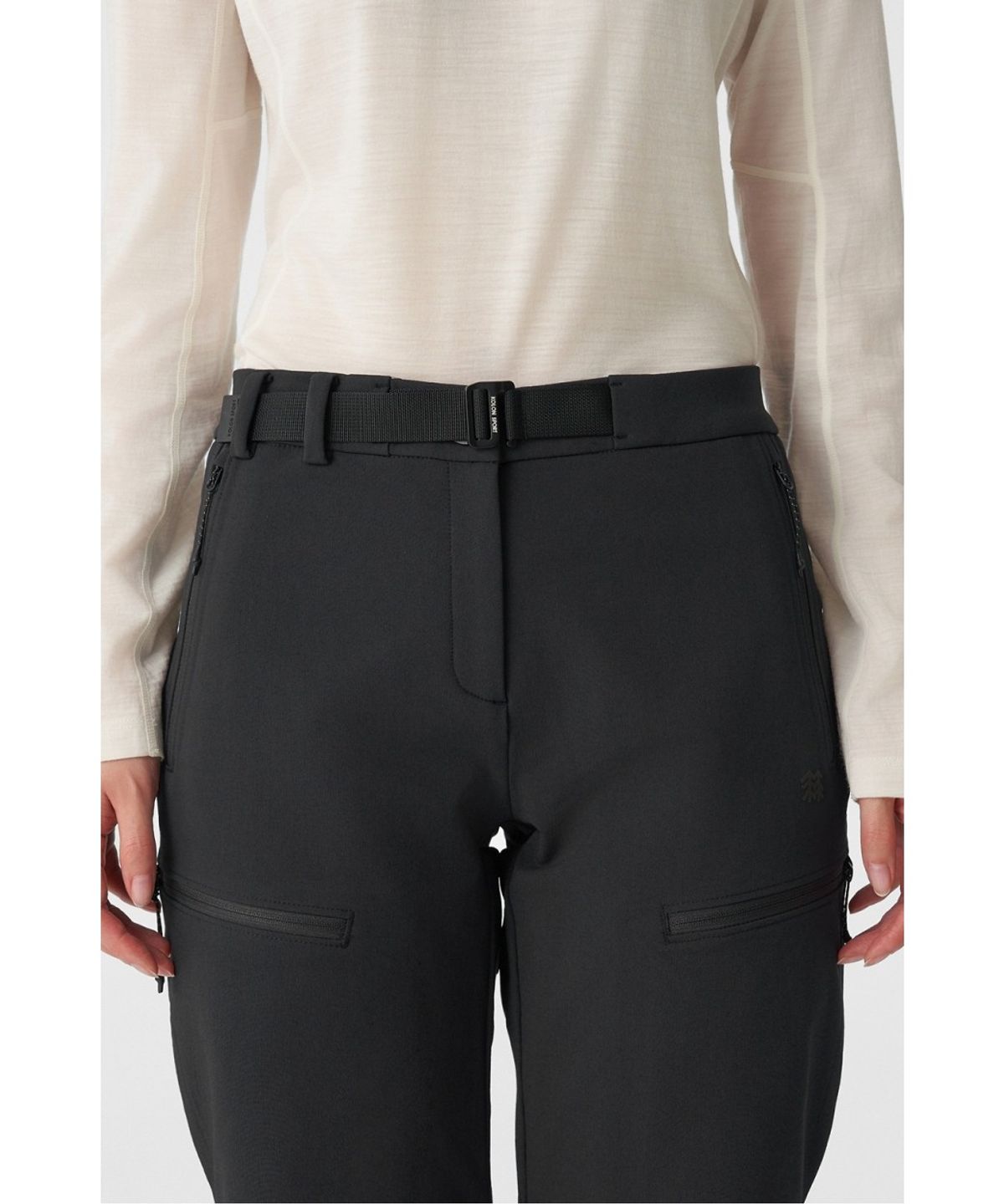 코오롱스포츠(KOLON SPORT) HERO 여성 클라이밍 팬츠 JKPNX26072BLK
