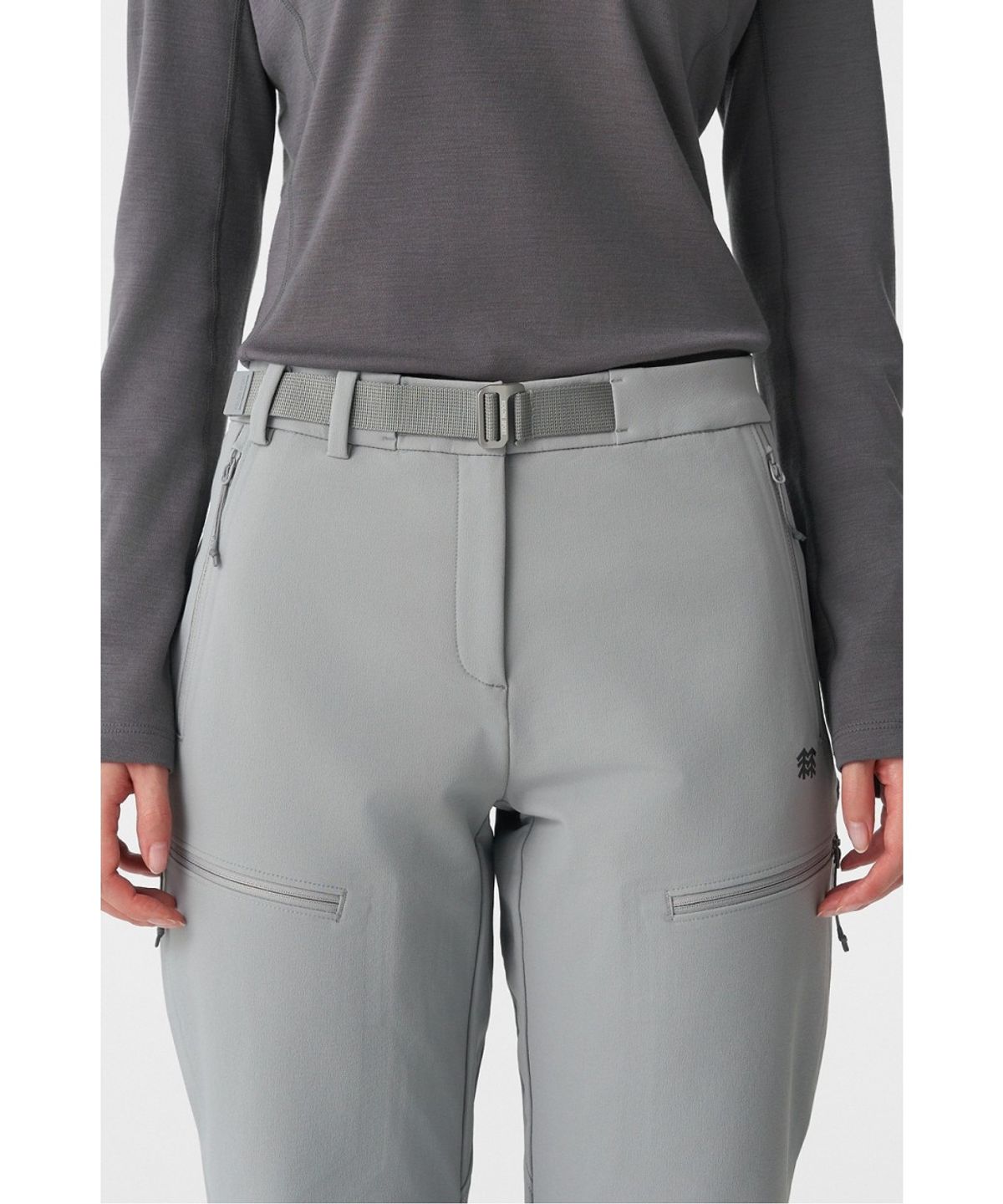 코오롱스포츠(KOLON SPORT) HERO 여성 클라이밍 팬츠 JKPNX26072GRY